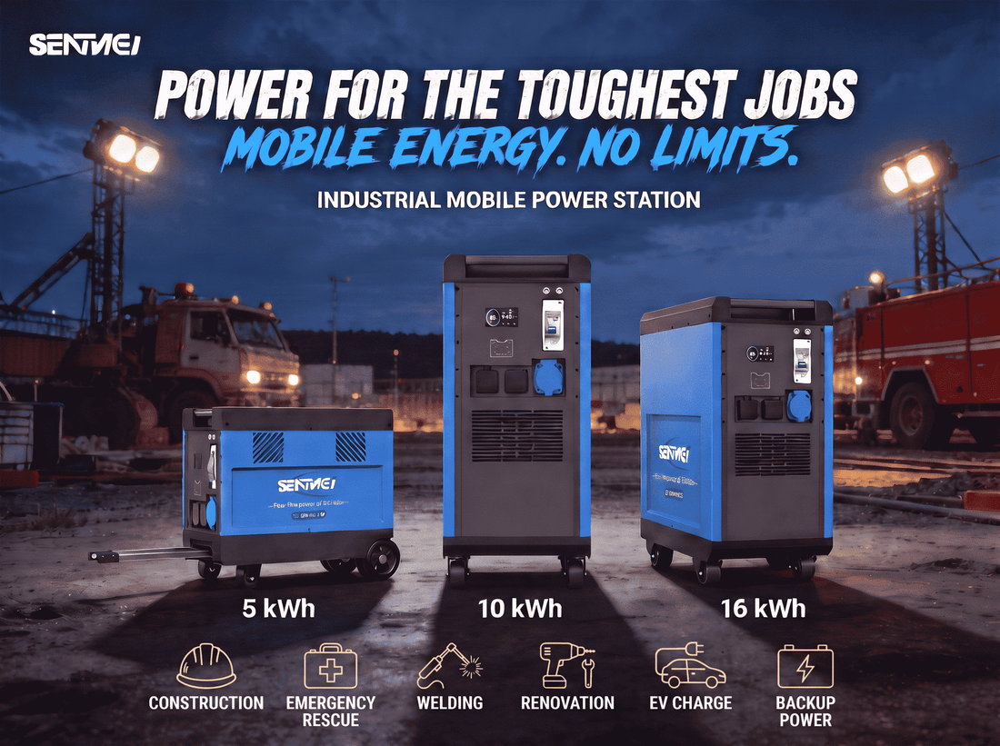 Senmei ROVER5 / ROVER10 / ROVER16: The Silent Diesel Generator Replacement Built for European Job Sites