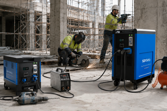 Senmei ROVER 10: The 10kWh Silent Site Generator Built for UK Construction
